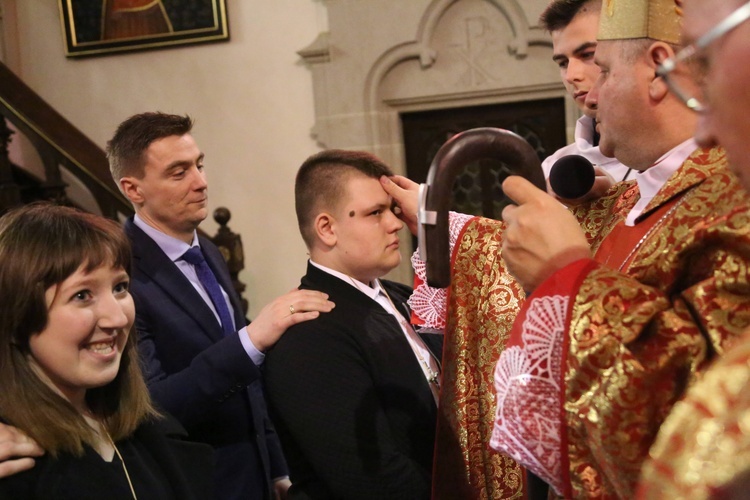 Bierzmowanie w Ciężkowicach