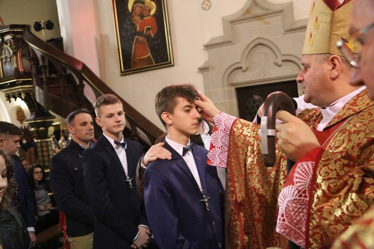 Bierzmowanie w Ciężkowicach