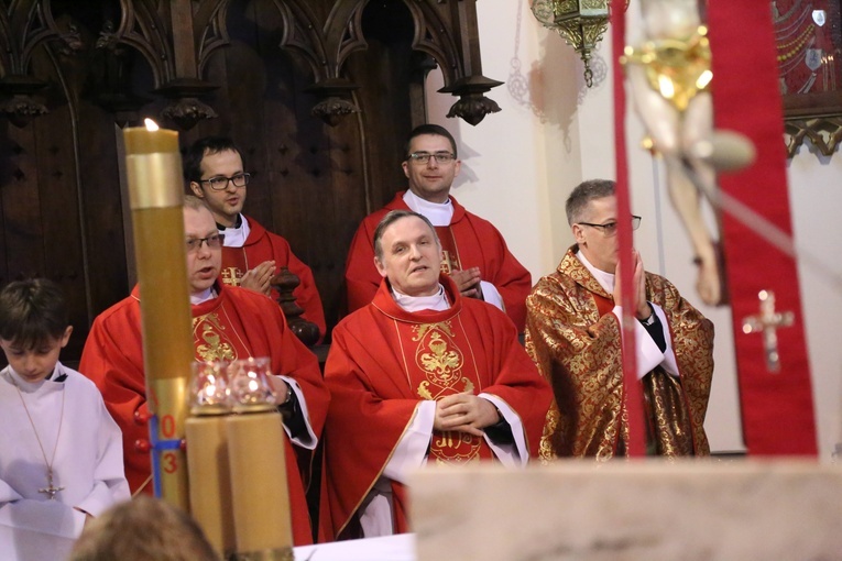 Bierzmowanie w Ciężkowicach