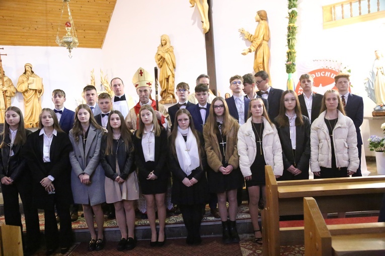 Bierzmowanie w Roztoce