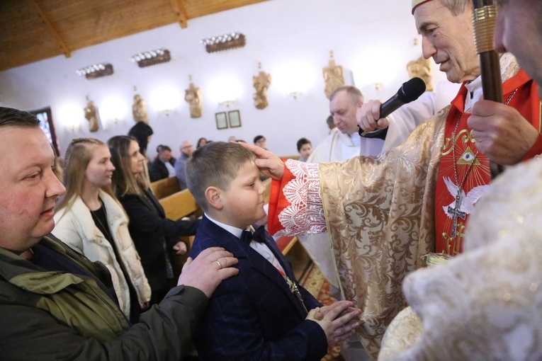 Bierzmowanie w Roztoce