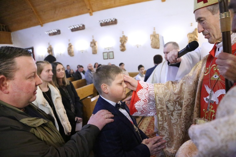 Bierzmowanie w Roztoce