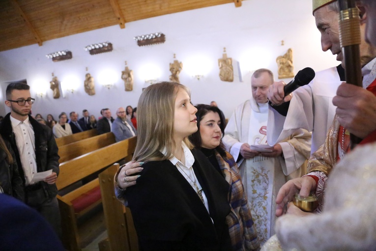 Bierzmowanie w Roztoce