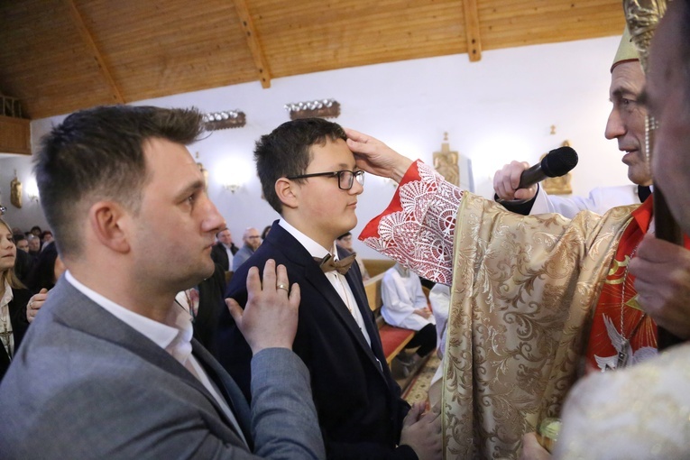 Bierzmowanie w Roztoce