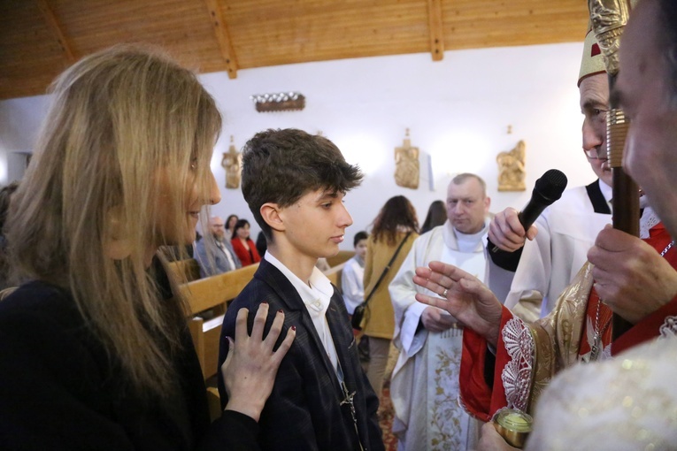 Bierzmowanie w Roztoce