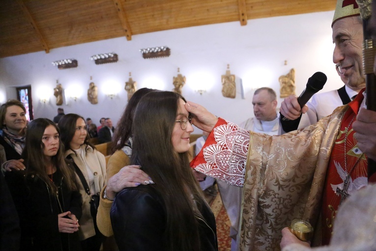 Bierzmowanie w Roztoce