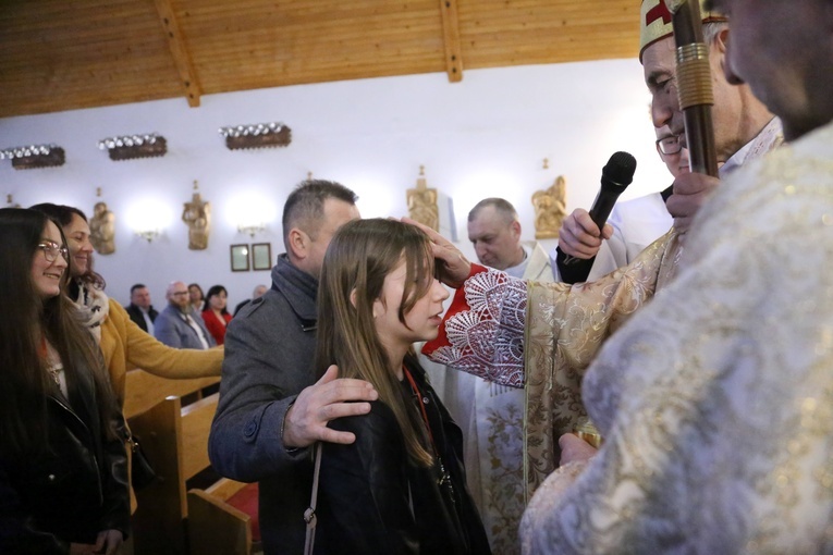 Bierzmowanie w Roztoce