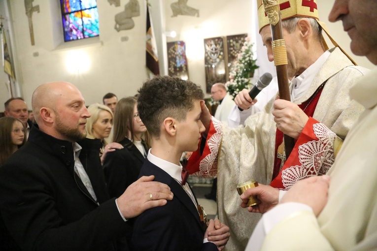 Bierzmowanie w Iwkowej