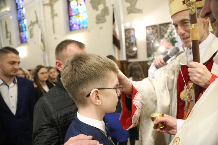 Bierzmowanie w Iwkowej
