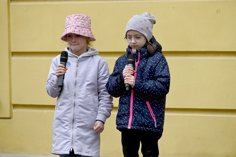 Żółty marsz żonkili z Pola Nadziei przeszedł przez Świdnicę