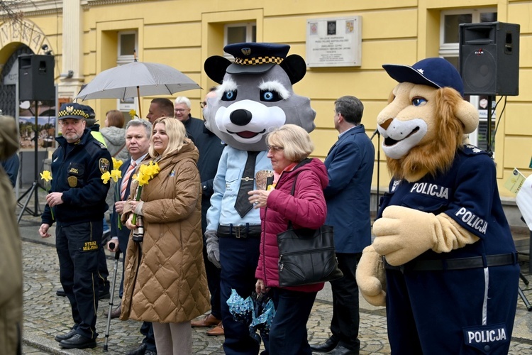 Żółty marsz żonkili z Pola Nadziei przeszedł przez Świdnicę