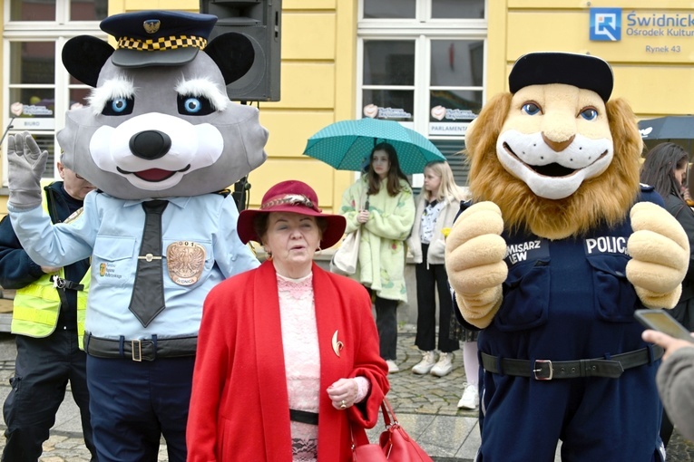 Żółty marsz żonkili z Pola Nadziei przeszedł przez Świdnicę