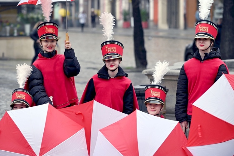 Żółty marsz żonkili z Pola Nadziei przeszedł przez Świdnicę