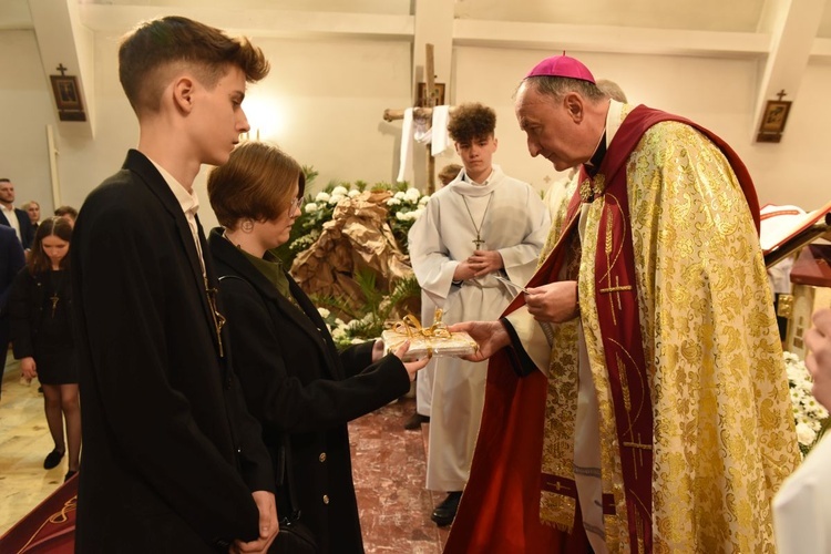 Bierzmowanie w Limanowej Sowlinach