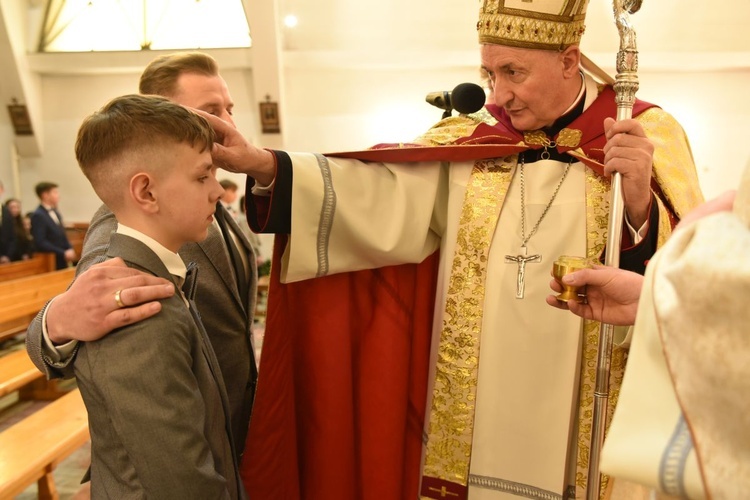 Bierzmowanie w Limanowej Sowlinach