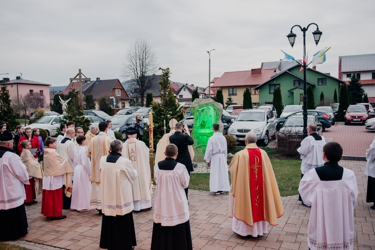 Poświęćenie drogi światła w Mszanie Dolnej cz. 2