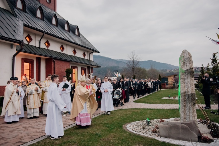 Poświęćenie drogi światła w Mszanie Dolnej cz. 2