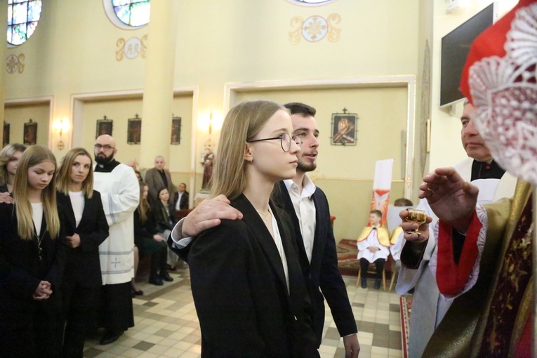 Bierzmowanie w Trzcianie k. Mielca