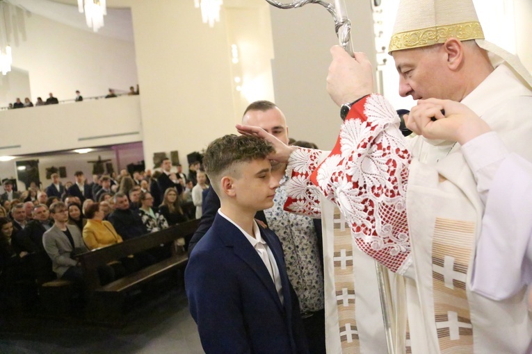 Bierzmowaniu u Ducha Świętego w Mielcu