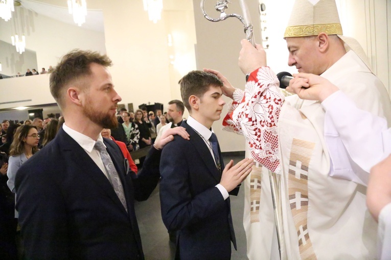 Bierzmowaniu u Ducha Świętego w Mielcu