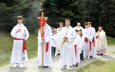 Kamionka Wielka. Wprowadzenie relikwii św. Faustyny