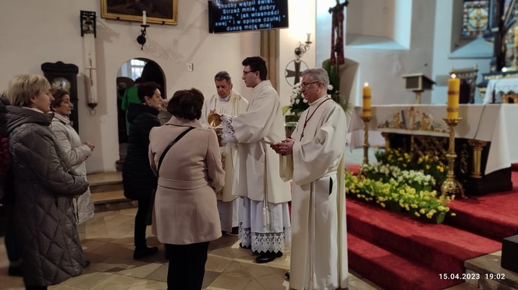 Odebranie i wprowadzenie relikwii św. Faustyny do kościoła św. Michała Archanioła w Bystrzycy Kłodzkiej