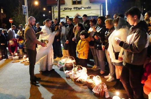 Greckokatolicka liturgia paschalna w Bielsku-Białej-Leszczynach 2023