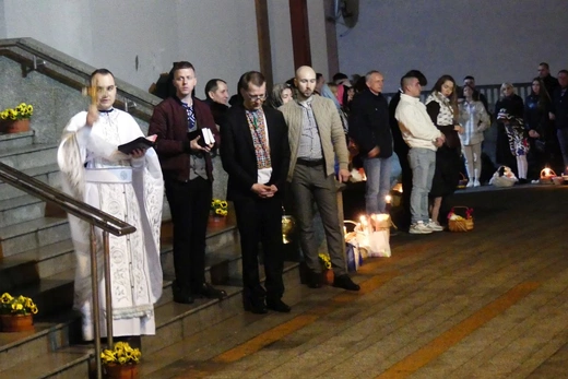 Greckokatolicka liturgia paschalna w Bielsku-Białej-Leszczynach 2023