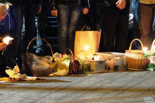 Greckokatolicka liturgia paschalna w Bielsku-Białej-Leszczynach 2023