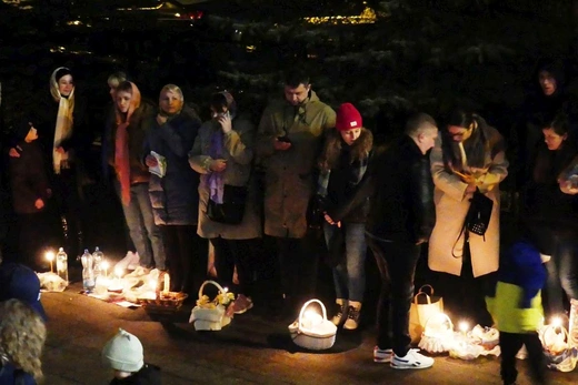 Greckokatolicka liturgia paschalna w Bielsku-Białej-Leszczynach 2023