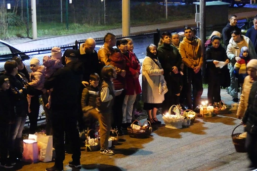 Greckokatolicka liturgia paschalna w Bielsku-Białej-Leszczynach 2023