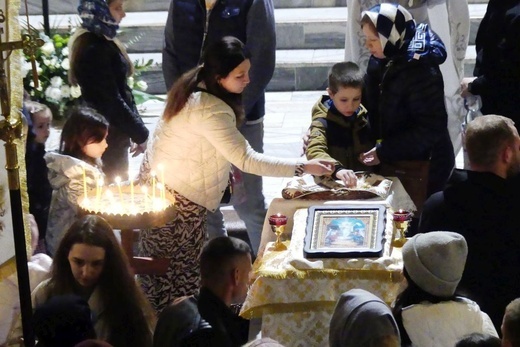 Greckokatolicka liturgia paschalna w Bielsku-Białej-Leszczynach 2023