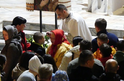 Greckokatolicka liturgia paschalna w Bielsku-Białej-Leszczynach 2023