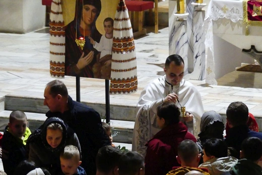 Greckokatolicka liturgia paschalna w Bielsku-Białej-Leszczynach 2023