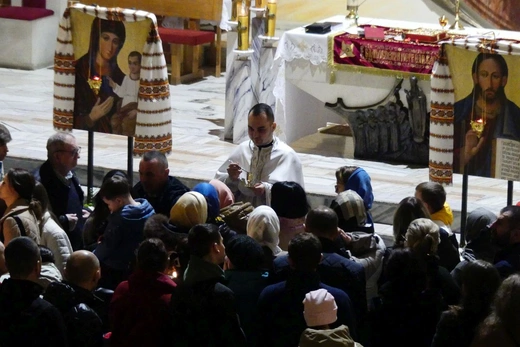 Greckokatolicka liturgia paschalna w Bielsku-Białej-Leszczynach 2023