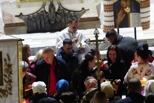 Greckokatolicka liturgia paschalna w Bielsku-Białej-Leszczynach 2023