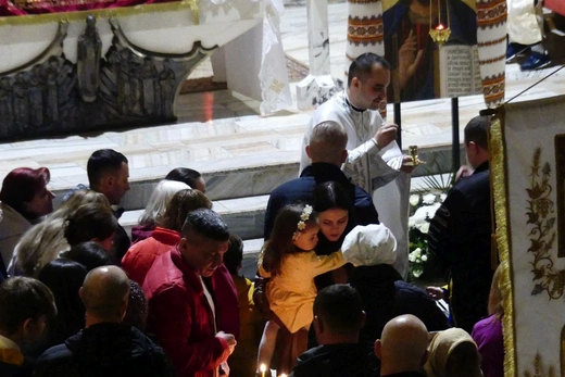 Greckokatolicka liturgia paschalna w Bielsku-Białej-Leszczynach 2023