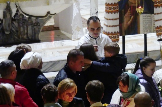Greckokatolicka liturgia paschalna w Bielsku-Białej-Leszczynach 2023
