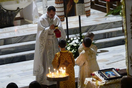 Greckokatolicka liturgia paschalna w Bielsku-Białej-Leszczynach 2023