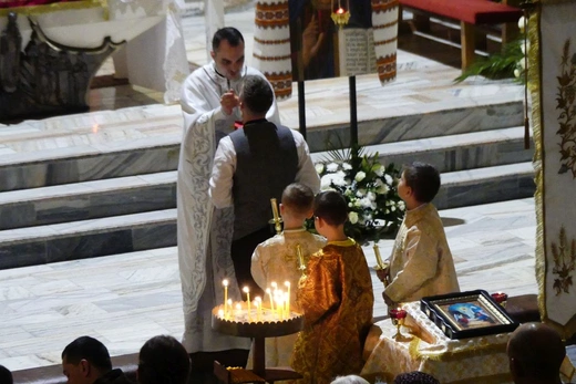 Greckokatolicka liturgia paschalna w Bielsku-Białej-Leszczynach 2023