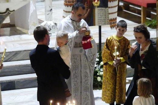 Greckokatolicka liturgia paschalna w Bielsku-Białej-Leszczynach 2023