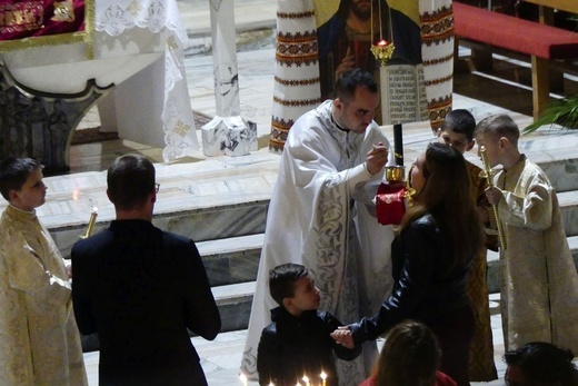 Greckokatolicka liturgia paschalna w Bielsku-Białej-Leszczynach 2023