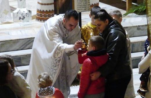 Greckokatolicka liturgia paschalna w Bielsku-Białej-Leszczynach 2023