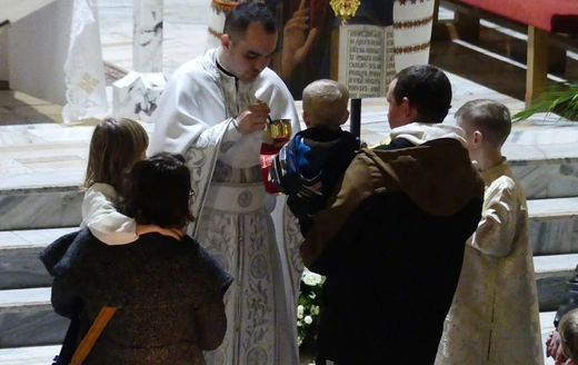 Greckokatolicka liturgia paschalna w Bielsku-Białej-Leszczynach 2023