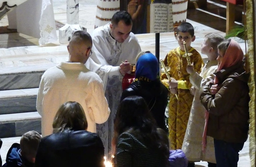 Greckokatolicka liturgia paschalna w Bielsku-Białej-Leszczynach 2023
