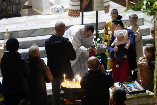Greckokatolicka liturgia paschalna w Bielsku-Białej-Leszczynach 2023