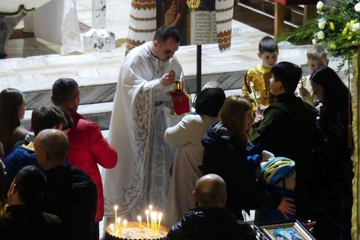 Greckokatolicka liturgia paschalna w Bielsku-Białej-Leszczynach 2023