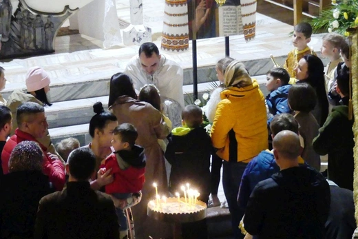 Greckokatolicka liturgia paschalna w Bielsku-Białej-Leszczynach 2023