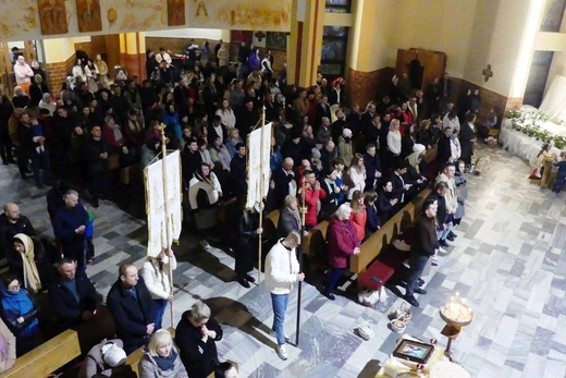 Greckokatolicka liturgia paschalna w Bielsku-Białej-Leszczynach 2023