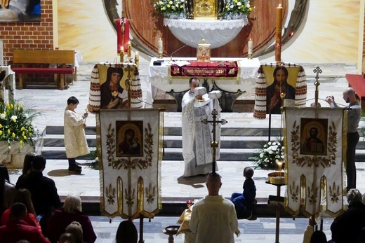 Greckokatolicka liturgia paschalna w Bielsku-Białej-Leszczynach 2023
